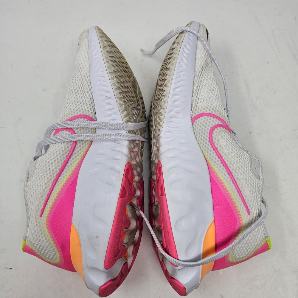 Nike Women's Renew Run CK6360-005 White Multi Running Shoes Sneakers Size 11. - Picture 4 of 9
